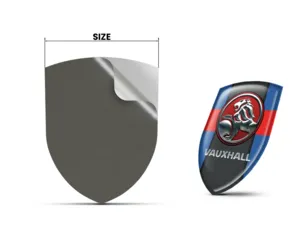 Vauxhall Logosticker Business Sportlich Stern Minimalistisch